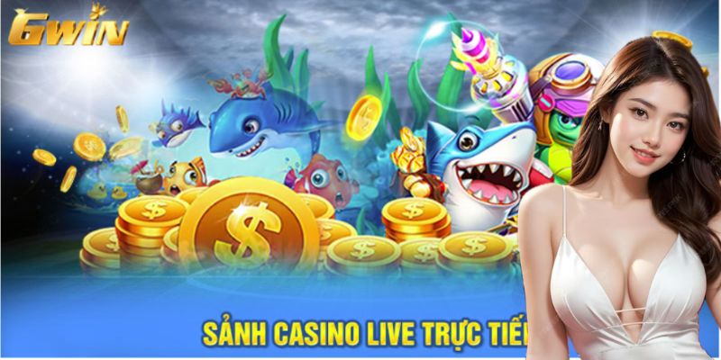 Sảnh casino live trực tiếp đảm bảo uy tín